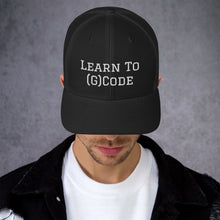 Load image into Gallery viewer, Learn To (G)Code Trucker Cap