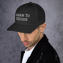 Load image into Gallery viewer, Learn To (G)Code Trucker Cap