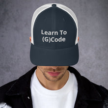 Load image into Gallery viewer, Learn To (G)Code Trucker Cap