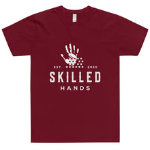Load image into Gallery viewer, Skilled Hands White Logo T-Shirt