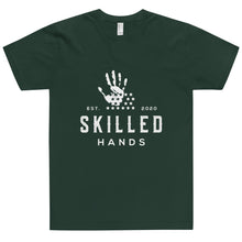 Load image into Gallery viewer, Skilled Hands White Logo T-Shirt