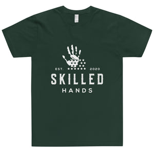 Skilled Hands White Logo T-Shirt