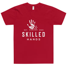 Load image into Gallery viewer, Skilled Hands White Logo T-Shirt