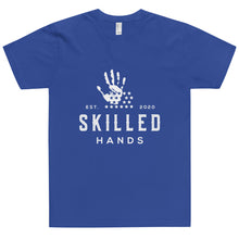 Load image into Gallery viewer, Skilled Hands White Logo T-Shirt