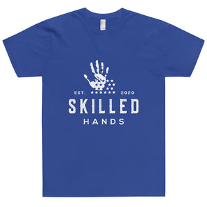 Skilled Hands White Logo T-Shirt
